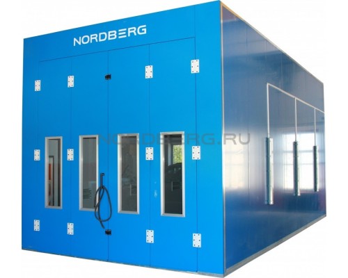 Окрасочно-сушильная камера с дизельной горелкой RG5S Nordberg Medio 2